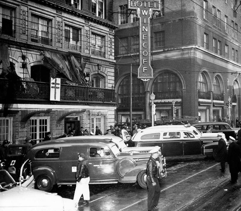 Fuego en el Hotel Winecoff (1946). AP